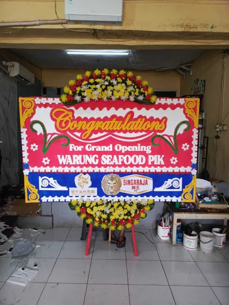 Papan Bunga Ucapan Selamat Kemetul Susukan